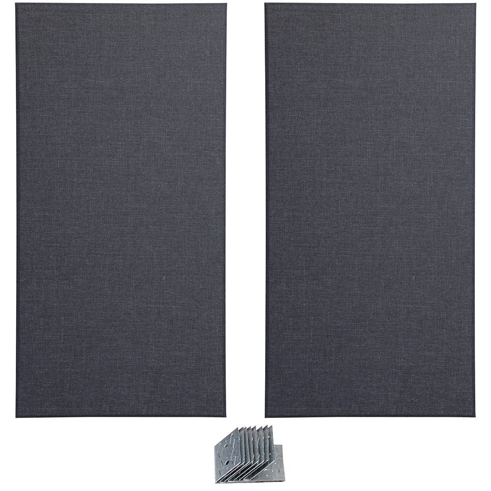 Primacoustic London Corner Bass Traps 24"x48"x2" Pair (Black) - Image 1