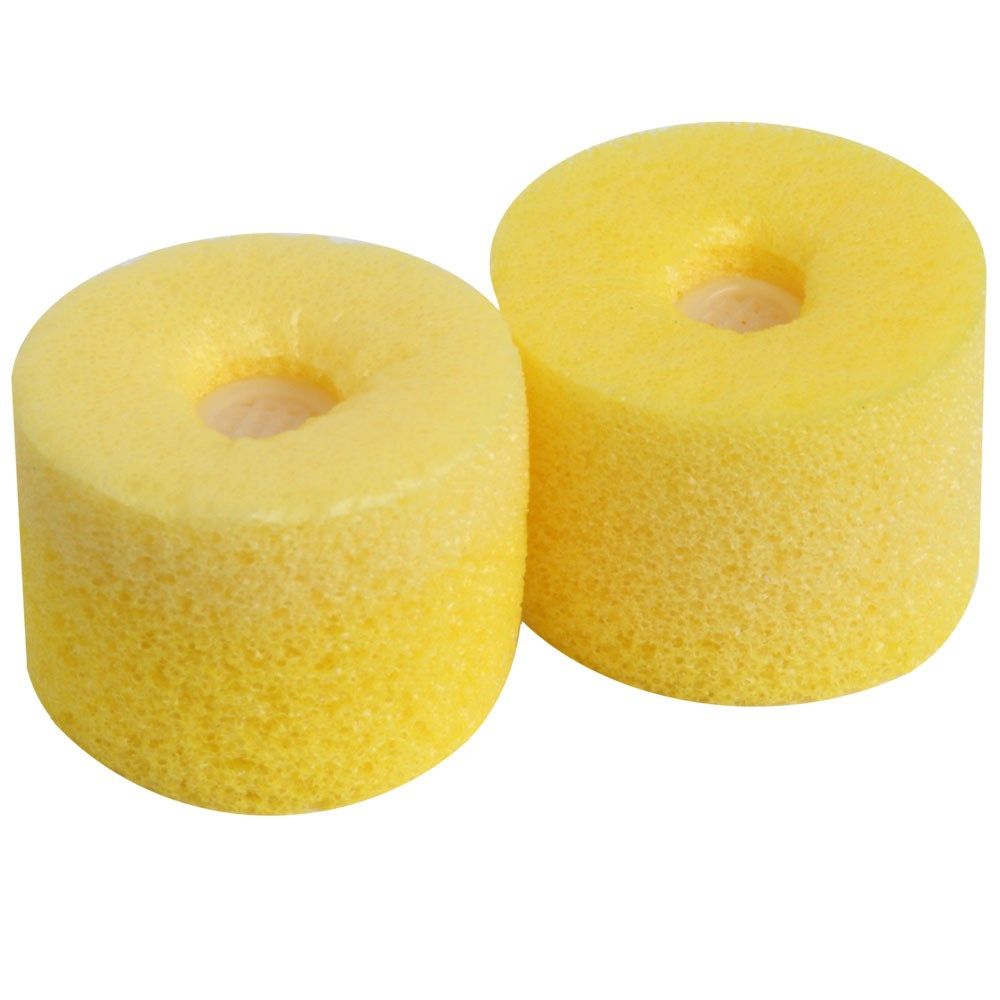 Shure EAYLF1 Yellow Foam Sleeves for SE Series (10-Pack) - Image 1