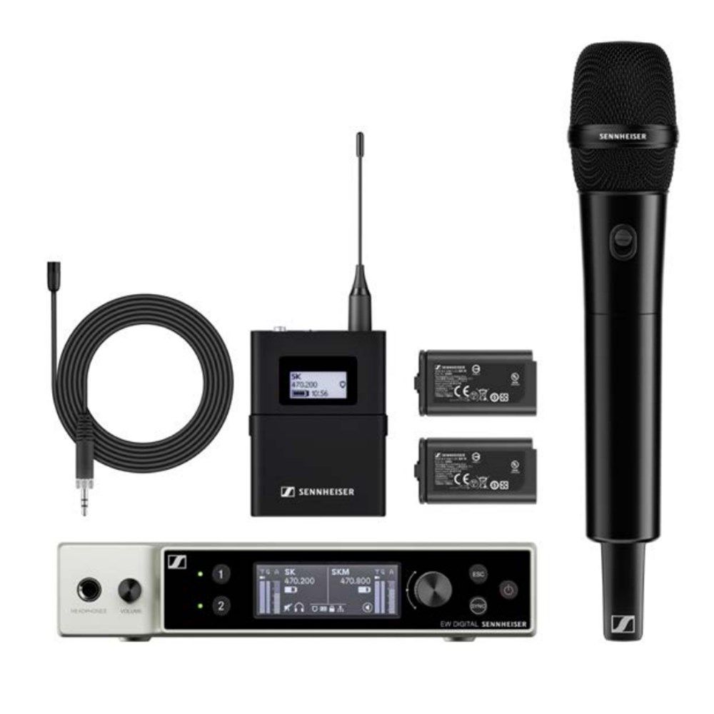Sennheiser Evolution Wireless EW-DX MKE2/835-S Combo Set (R1-9 Frequency Range) - Image 1