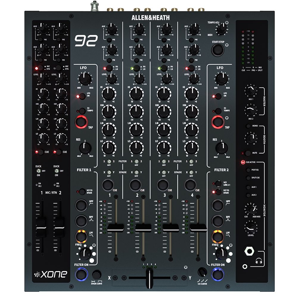 Allen & Heath Xone:92 Mk2 Analogue DJ Mixer - Image 1