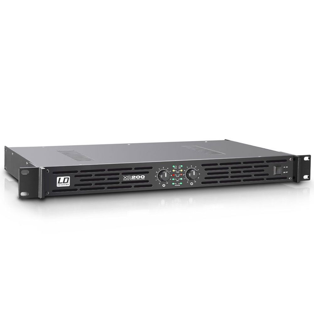 LD Systems XS-200 Power Amplifier 2 x 100W @ 4 Ohms - Image 1
