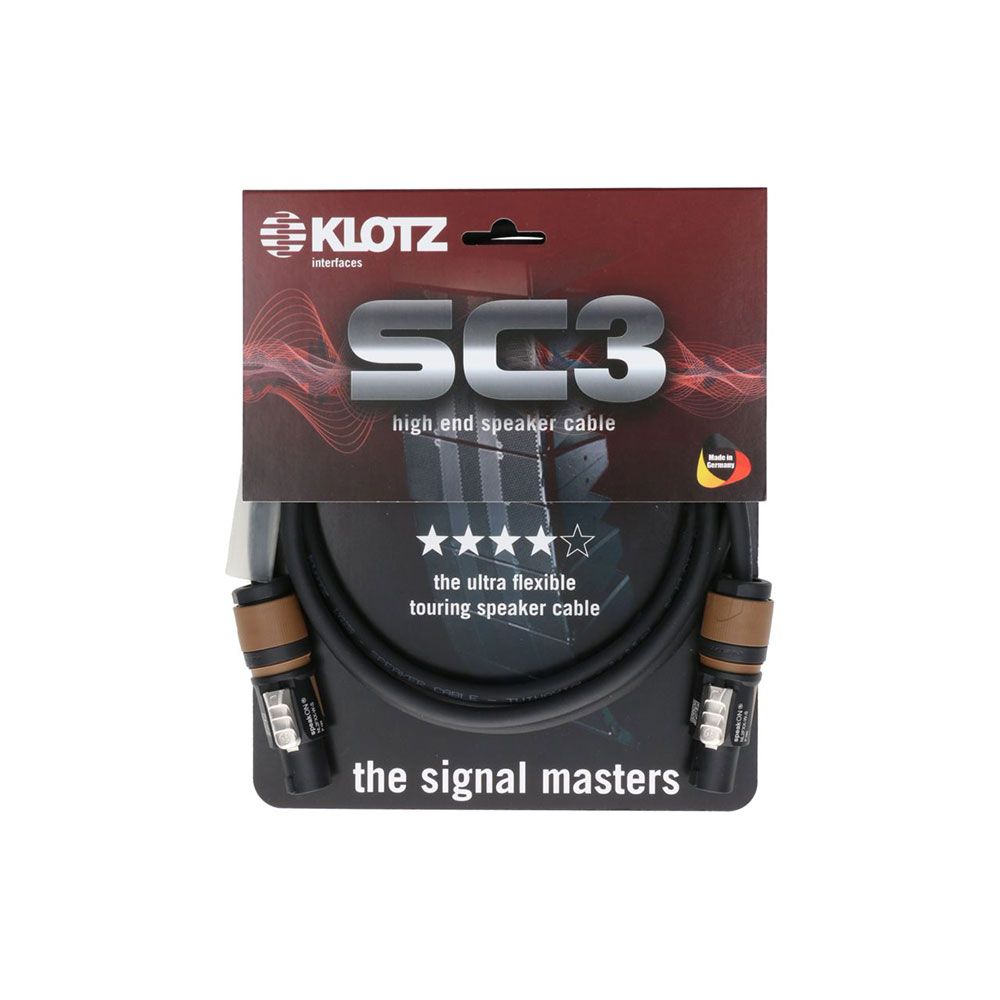 Klotz Speaker Cable 3m Speakon-Speakon - Image 1