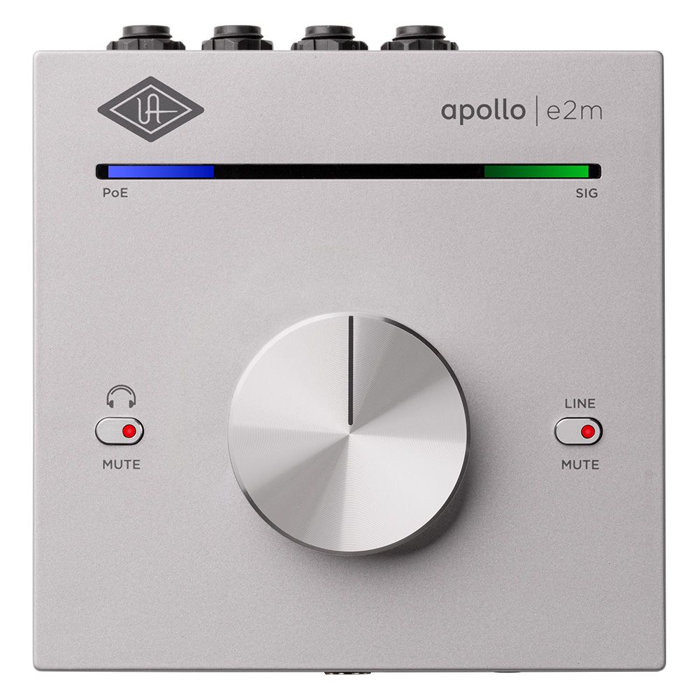 UA Apollo E2M Stereo Headphone Amplifier & Line Interface (Dante) - Image 1