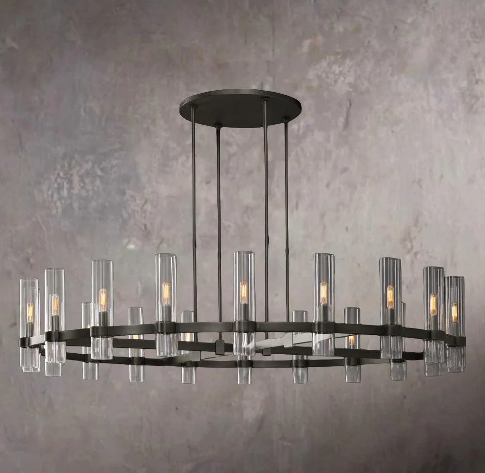 San Marcos 72" Rectangular Chandelier - Image 2