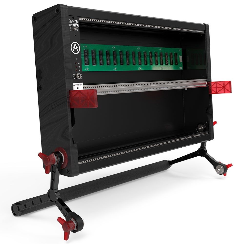 Arturia RackBrute 6U Eurorack Case (Noir Limited Edition Black) - Image 1