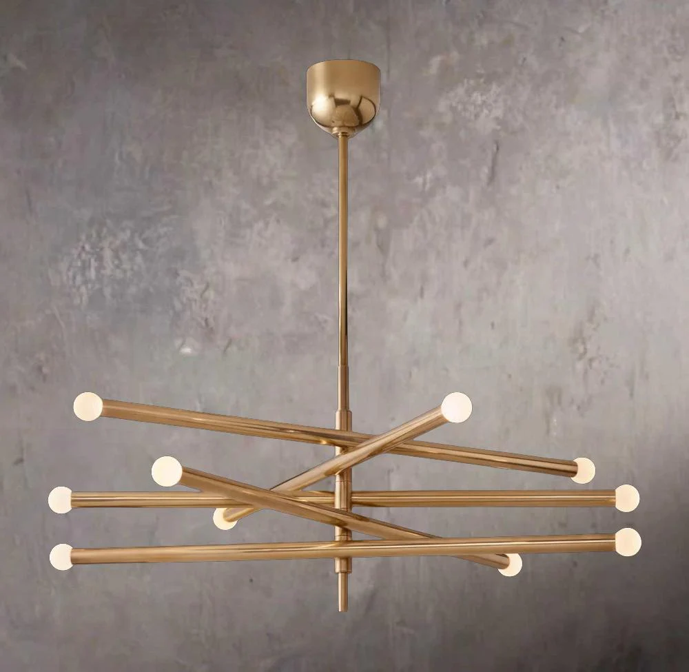 Rousseaus 10-Light Hanging Orb Chandelier - Image 1