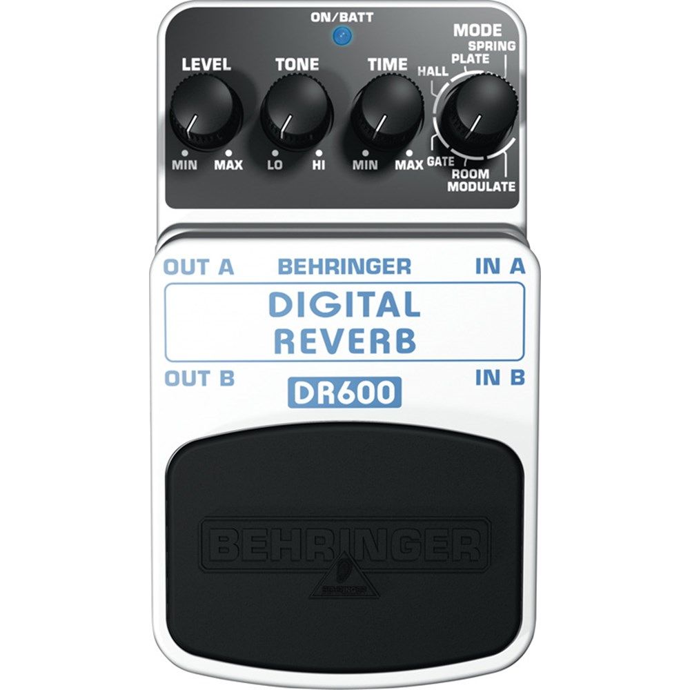 Behringer DR600 Digital Reverb Effects Pedal - Image 1