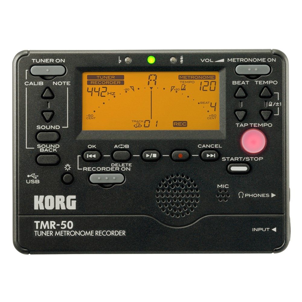 Korg TMR-50 Tuner Metronome (Black) - Image 1