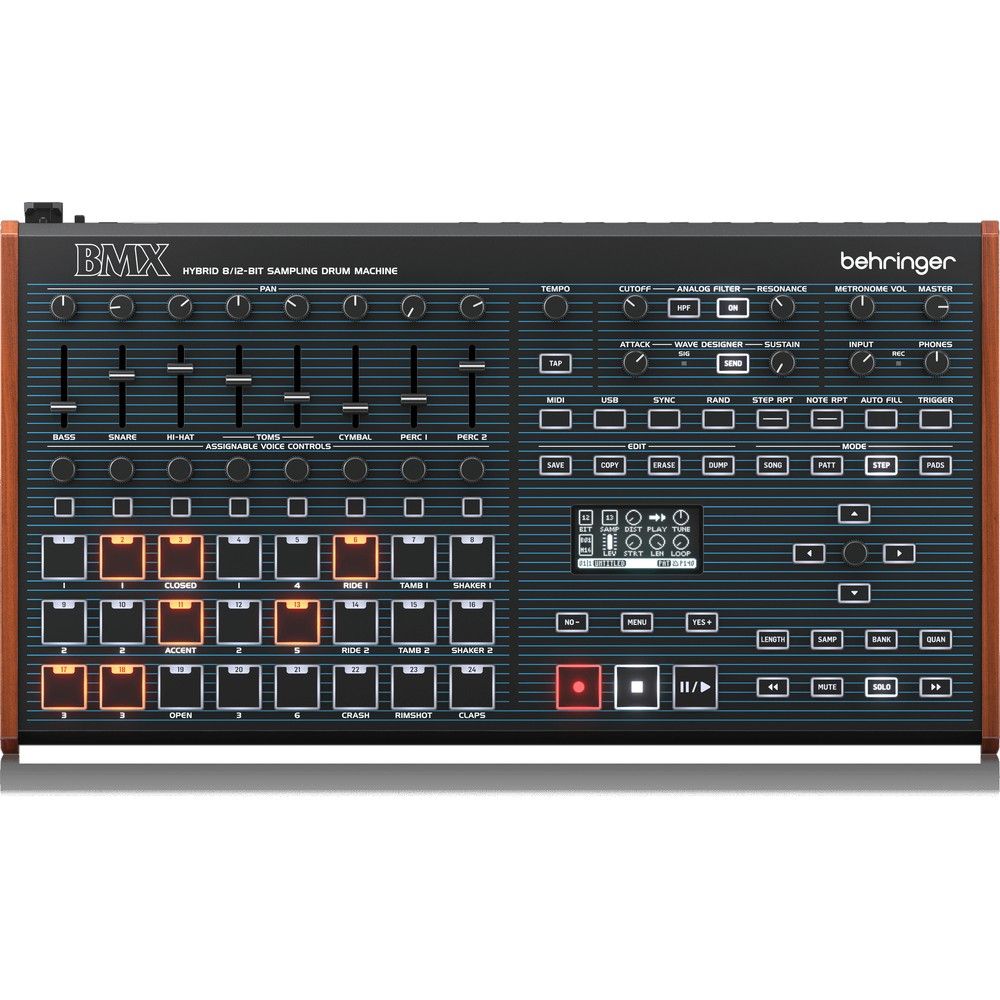 Behringer BMX Hybrid Sampling Drum Machine w/ Wave Designer & Dual Filter - Image 1