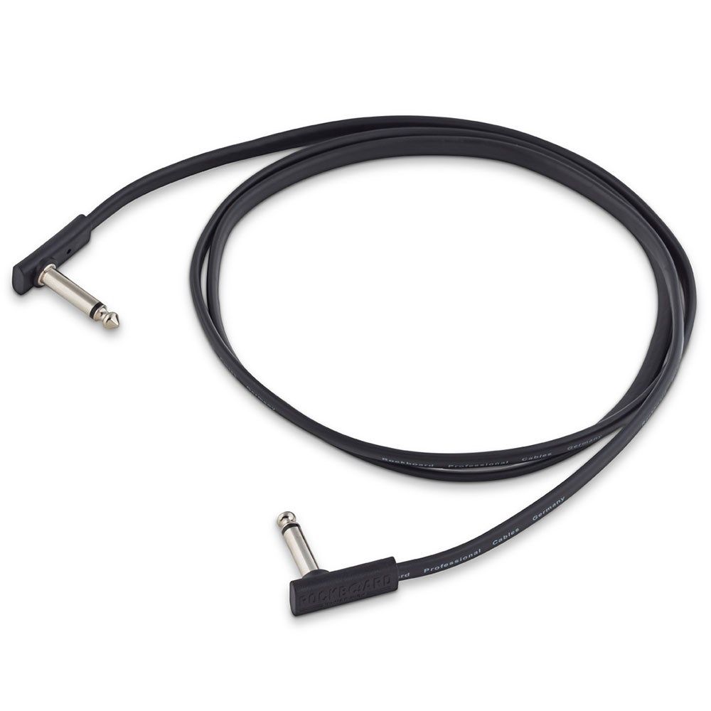 RockBoard Flat Patch Cable 140cm Black - Image 1
