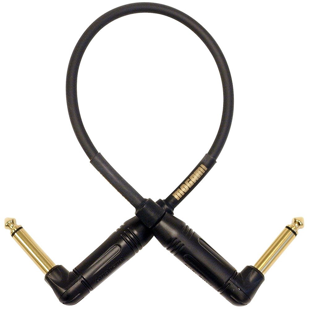 Mogami Gold Pedal Patch Cable Right Angle to Same (18") - Image 1