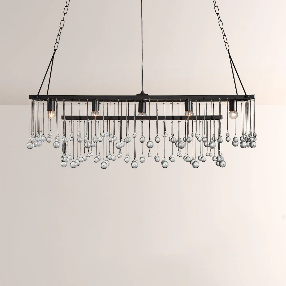 Aubluxe Rectangular Chandelier - Image 2