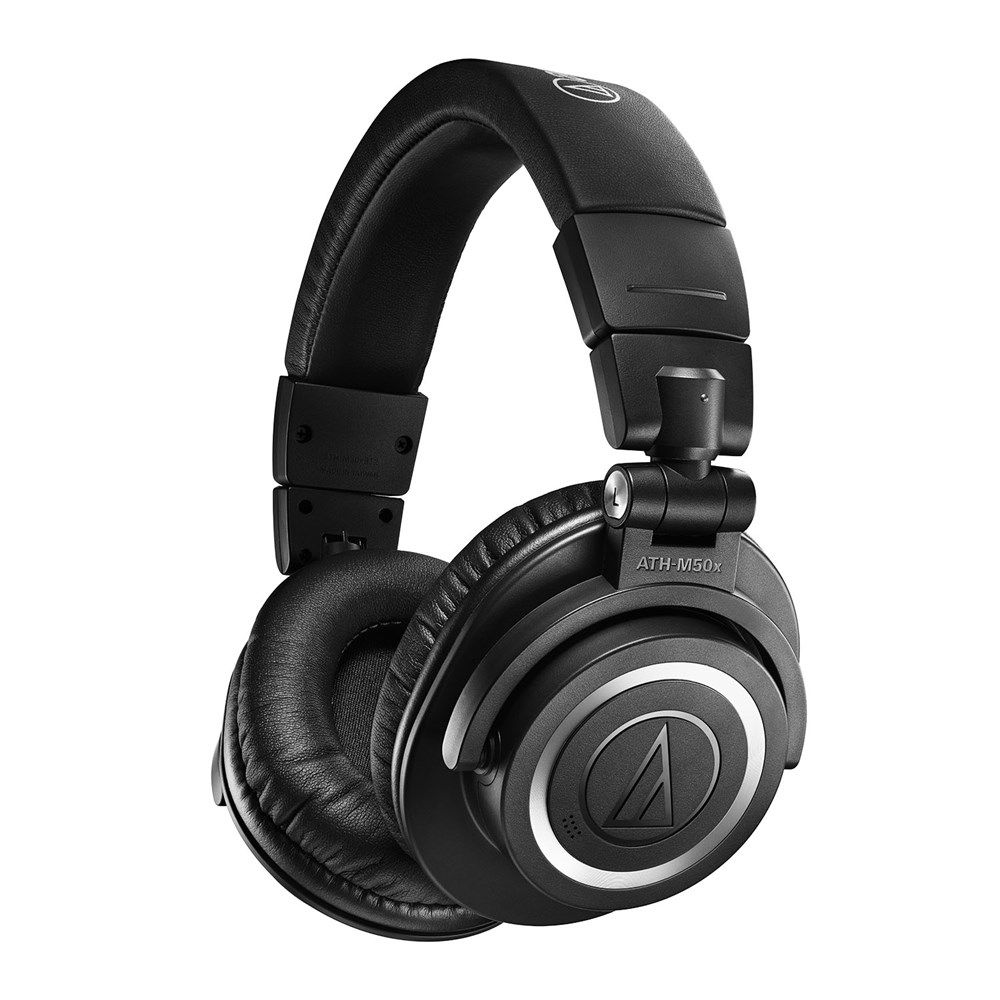 Audio Technica ATH M50xBT2 Wireless Over-Ear Headphones w/ Bluetooth (Black) - Image 1