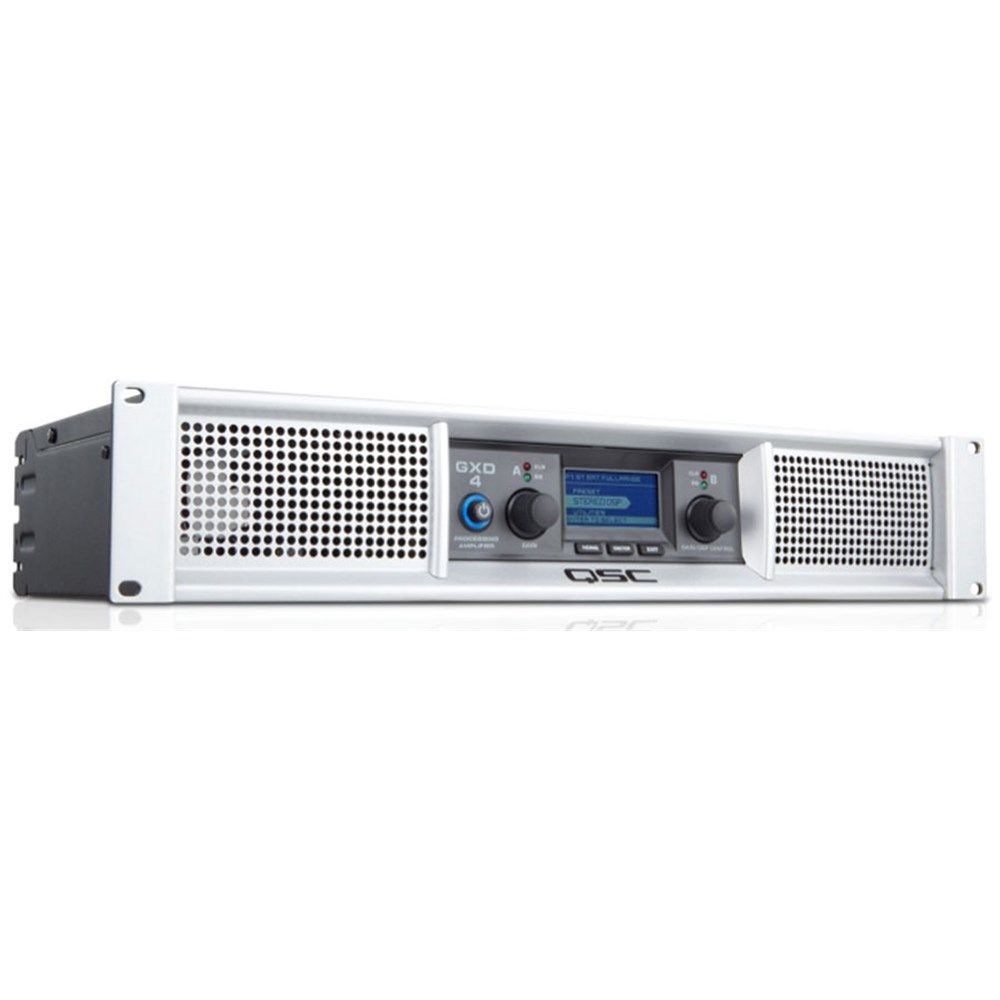 QSC GXD4 Professional Power Amplifier (400W @ 8ohms) - Image 1