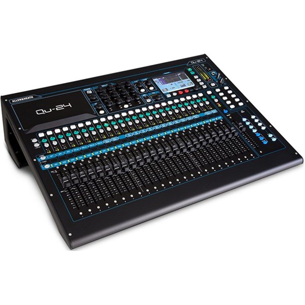 Allen & Heath Qu24 30-In/24-Out Digital Mixer (Chrome) - Image 1