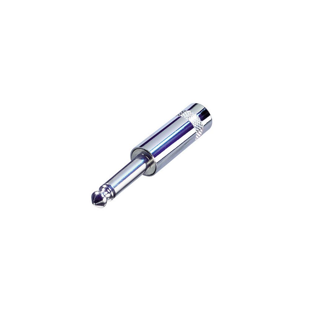 REAN NYS201 Mono Jack Plug S/Craft 280 1/4" (6.5mm) - Image 1