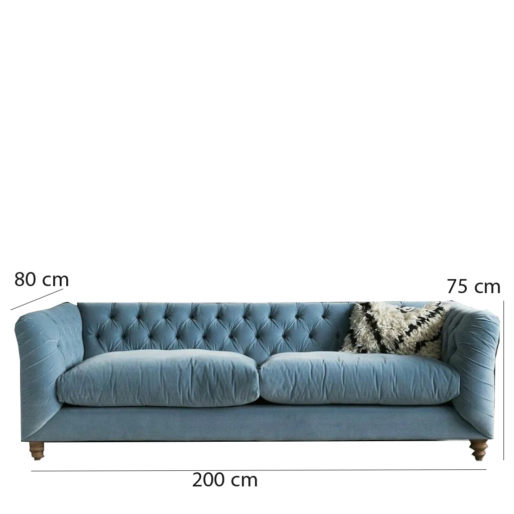 كنبة كابتونيه 80×200 سم - BF94 - Image 2