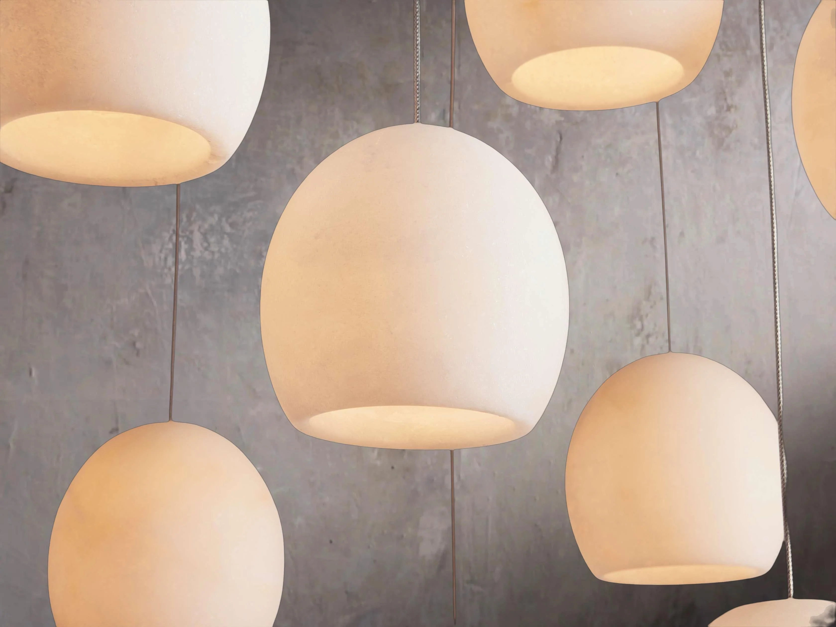Arica Linear Geometric Hanging Light - Image 2