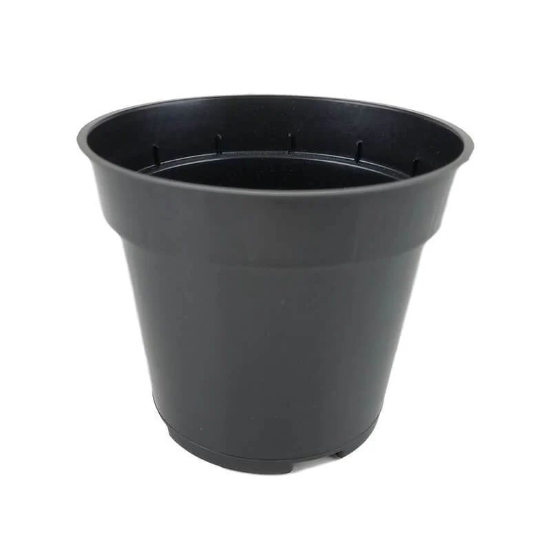 4″ Rigid Black Orchid Pot