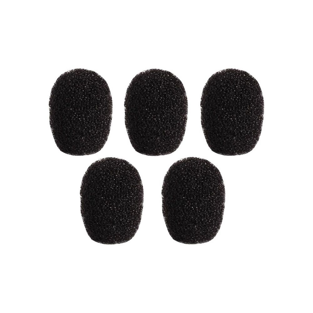 Shure RPM40WSB Windscreens for TwinPlex TL/TH (5-Pack) (Black) - Image 1