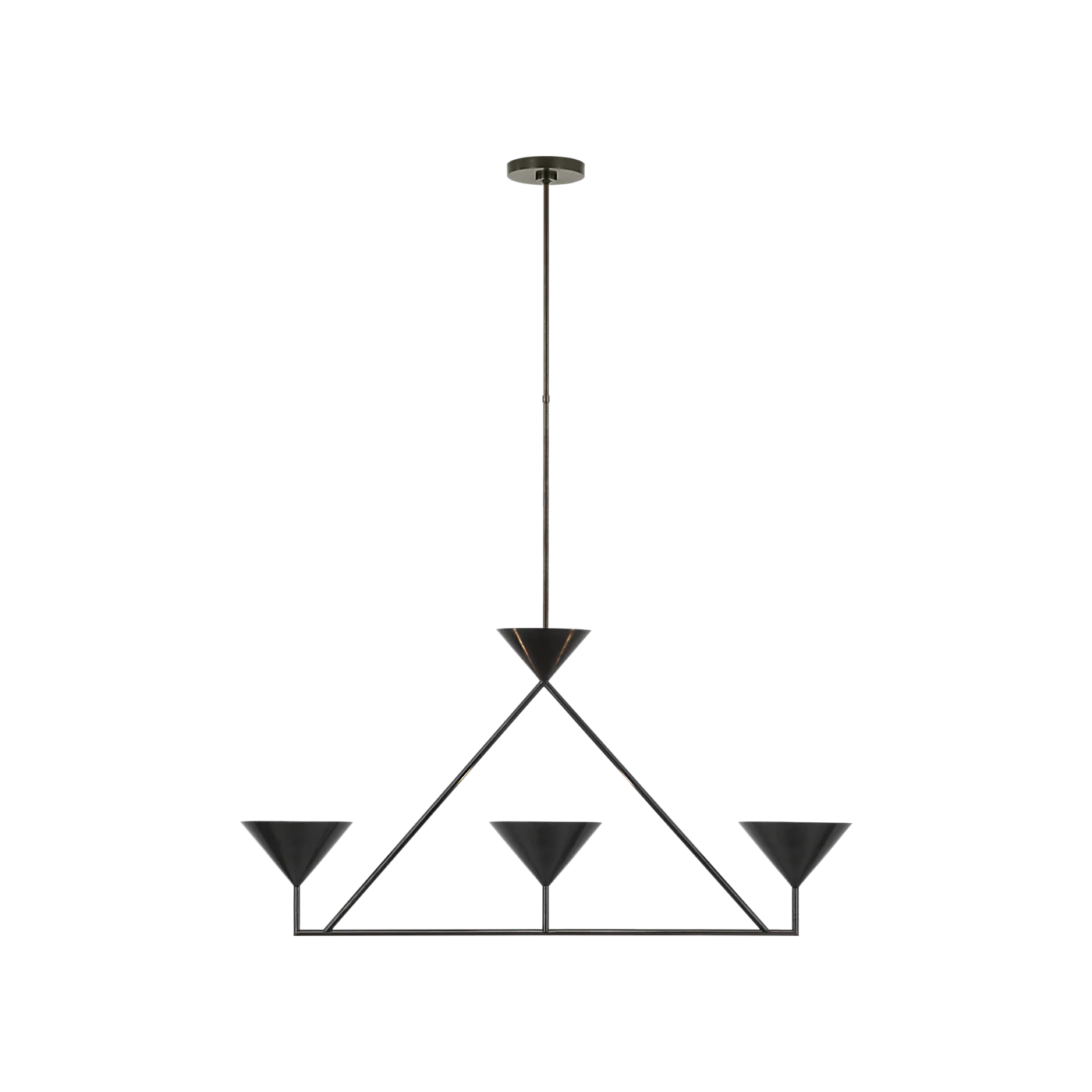 Orsay Medium 3-Light Linear Chandelier - Image 1