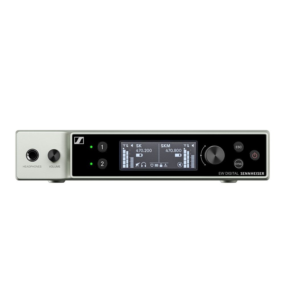 Sennheiser Evolution Wireless EW-DX EM 2 Receiver w/ DANTE (S1-10 Frequency Range) - Image 1