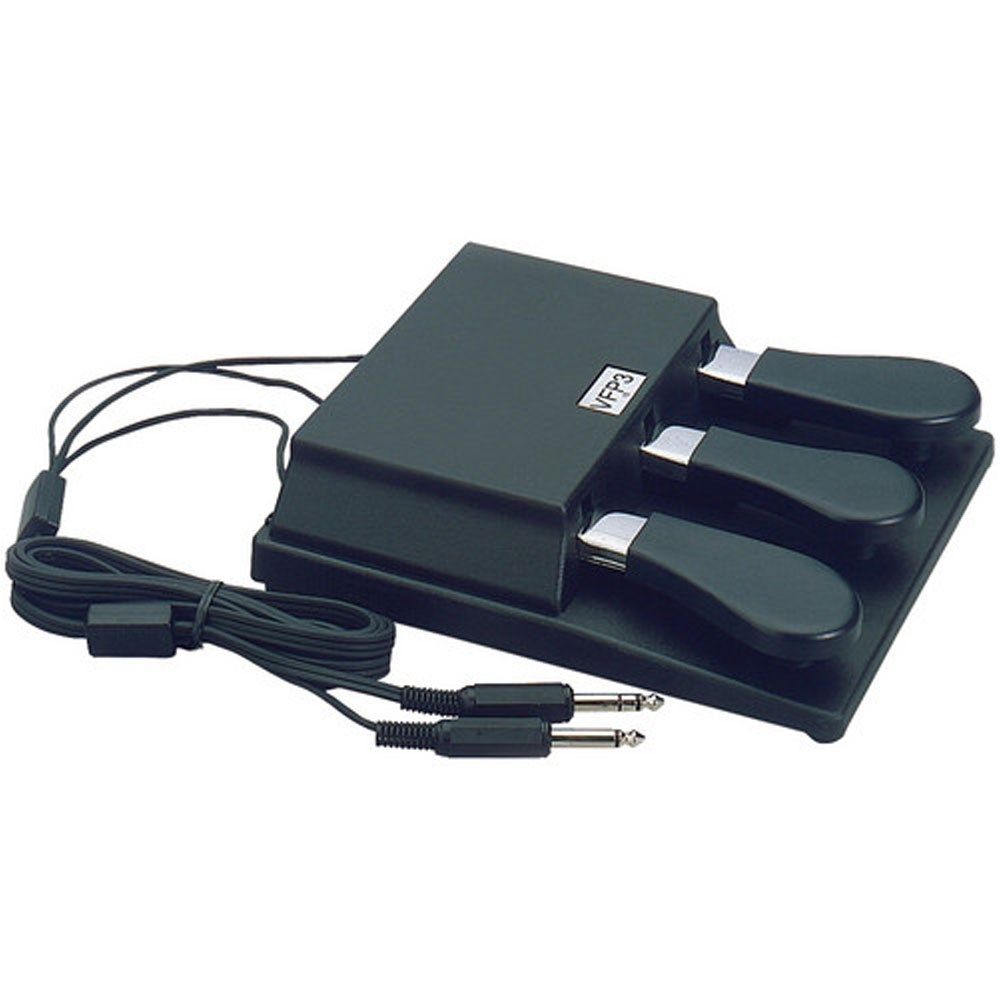Studiologic VFP310 Solid Piano Style Triple Sustain Pedal (Contact Open at Rest Version) - Image 1