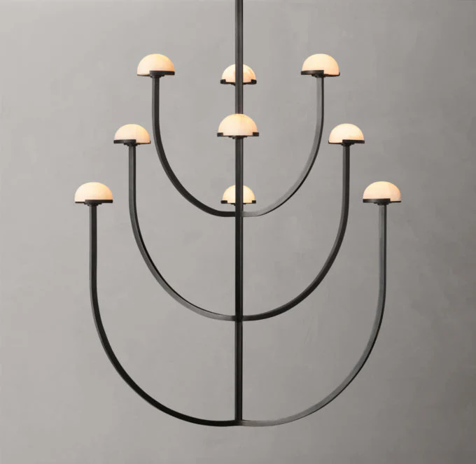 Pedra Circular Pendant Light 40" - Image 2