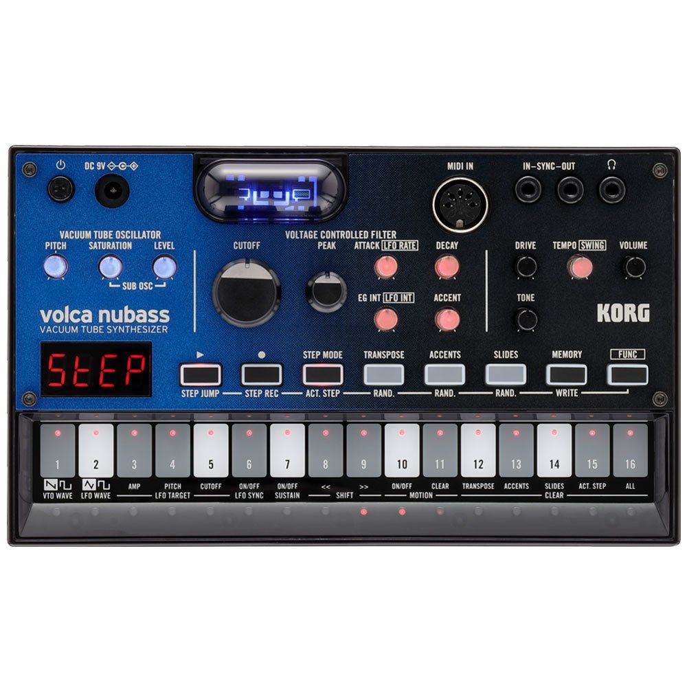 Korg Volca Nubass Vacuum Tube Synthesizer - Image 1