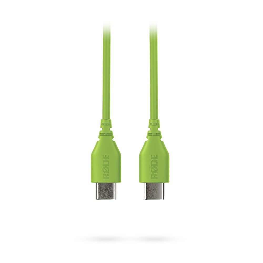 Rode SC22 USB-C to USB-C Cable (Green) - 30cm - Image 1