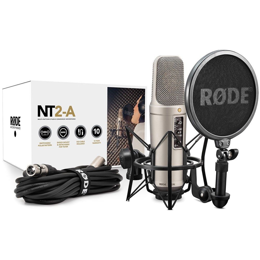 Rode NT2-A Multi-Pattern Dual 1" Condenser Microphone - Image 1