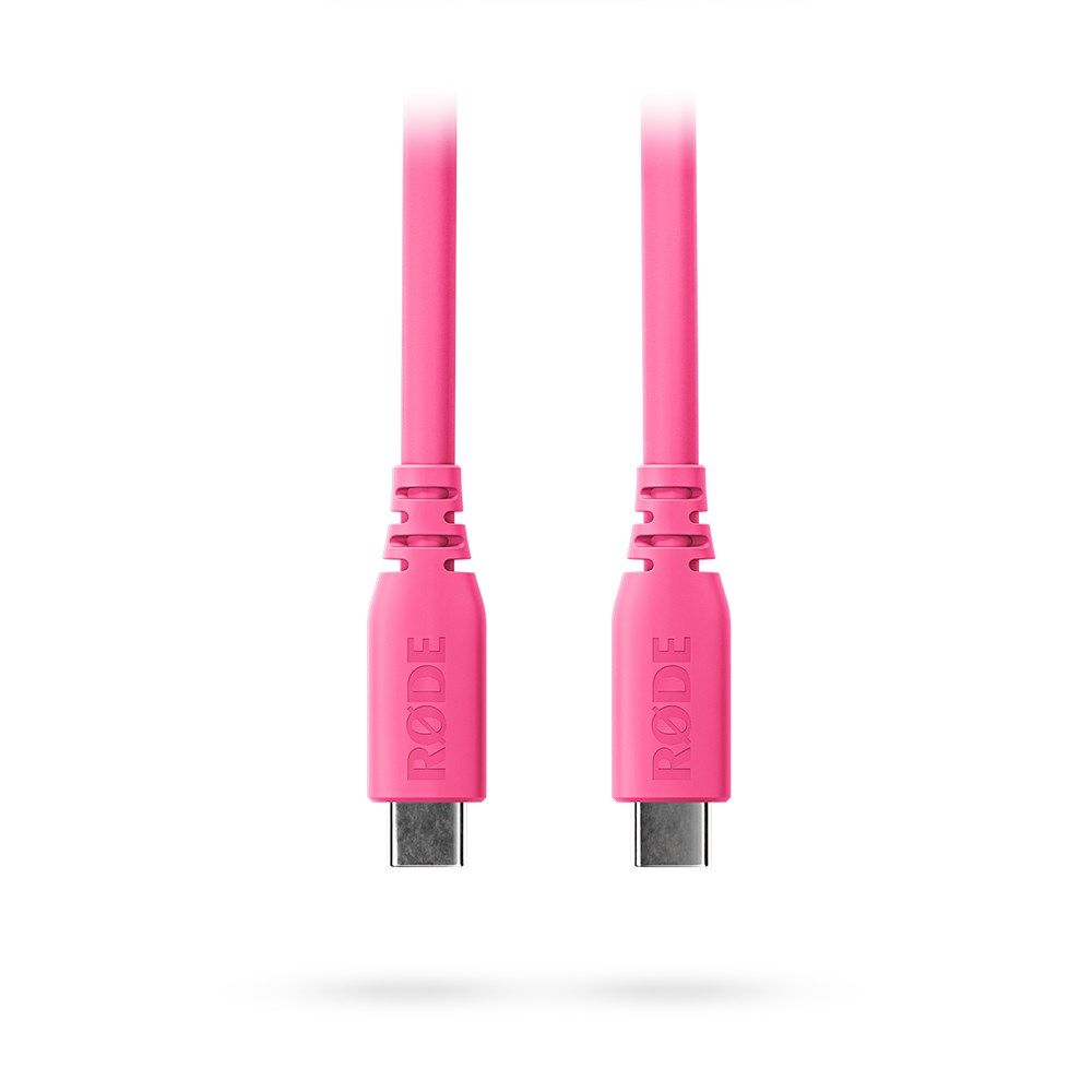 Rode SC27 SuperSpeed USB-C to USB-C Cable (Pink) - 2m - Image 1