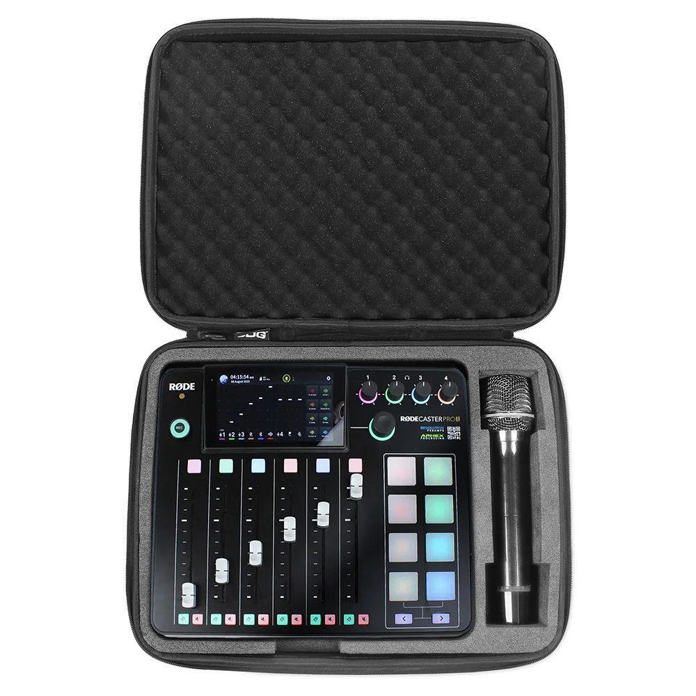UDG Creator Hardcase for RodeCaster II & Duo (Black) - Image 1