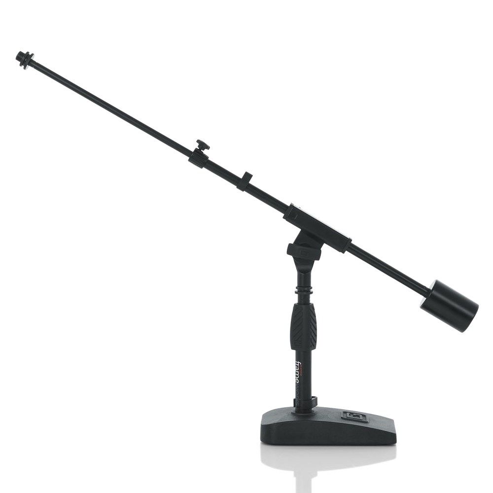 Gator Telescoping Boom Mic Stand for Desktop or Bass Drum - Image 1