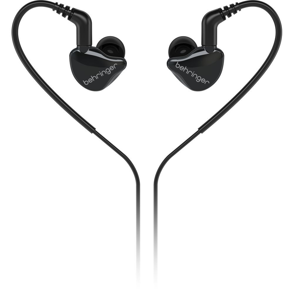 Behringer MO240-CK Pro In-Ear Studio Earphones (Black) - Image 1