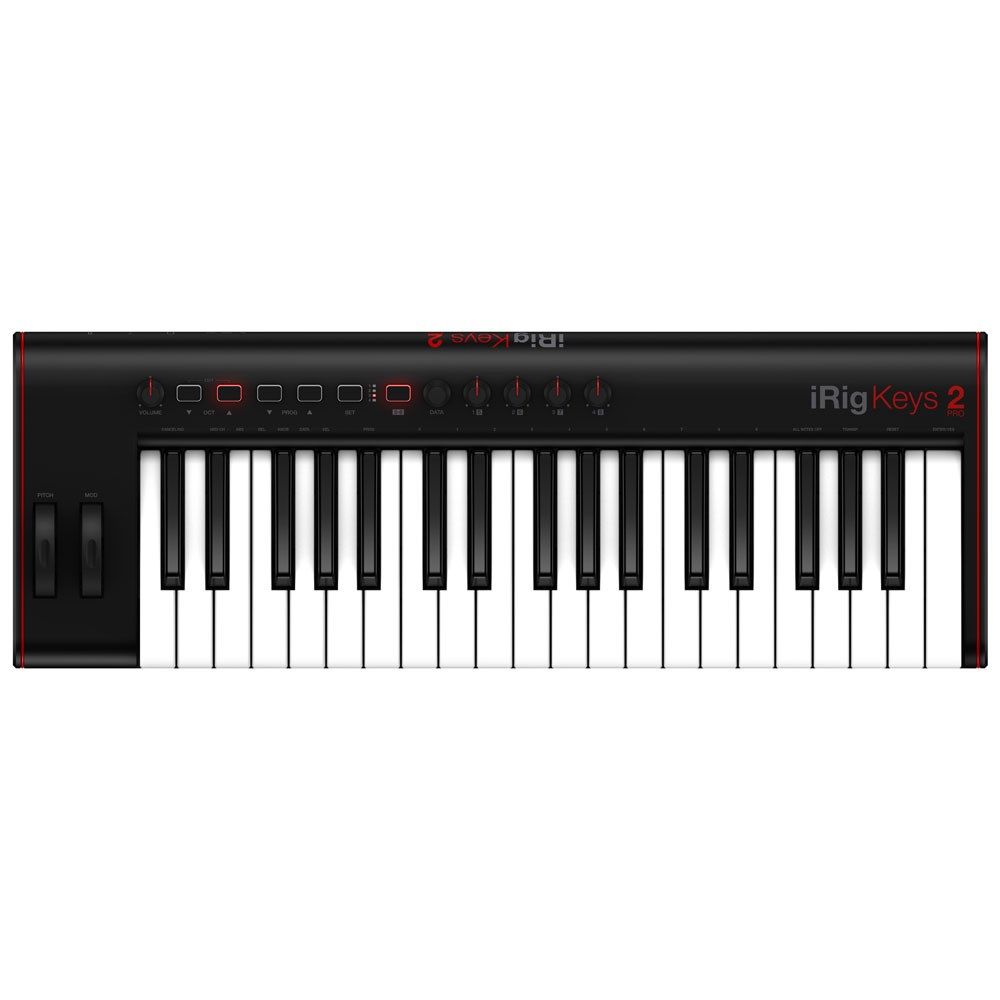 IK Multimedia iRig Keys 2 Pro MIDI Keyboard Controller w/ 37 Full-Sized Keys - Image 1