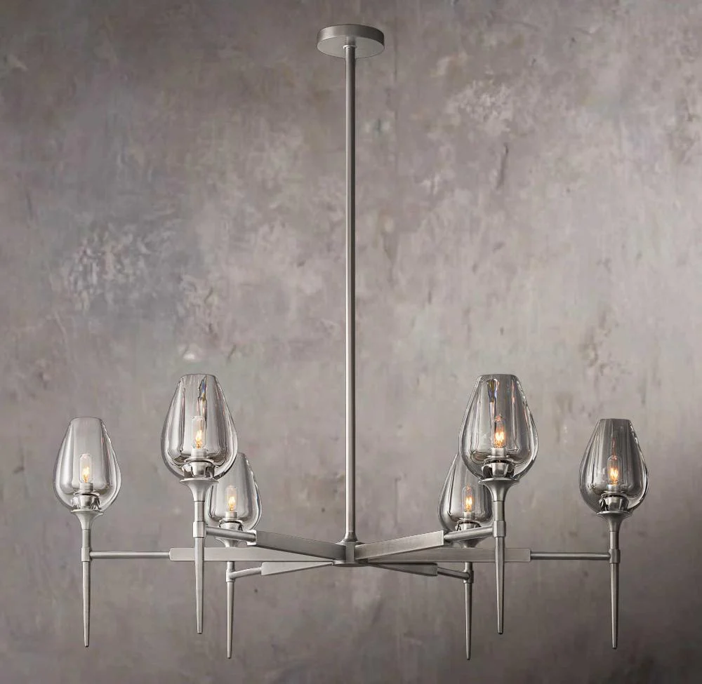 Tulips Circular Chandelier 42" - Image 2
