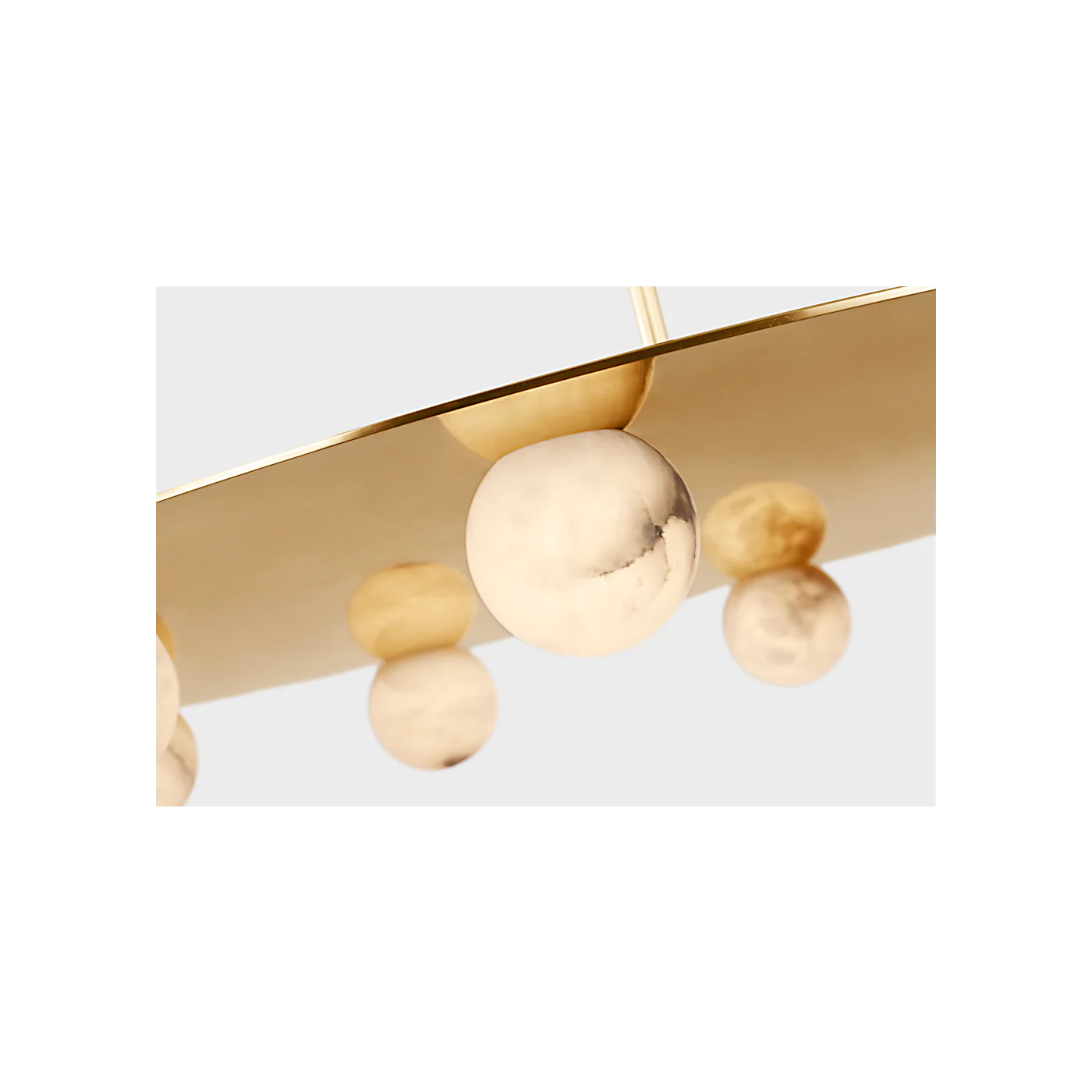 Pertica 36" Ten Light Chandelier - Image 2