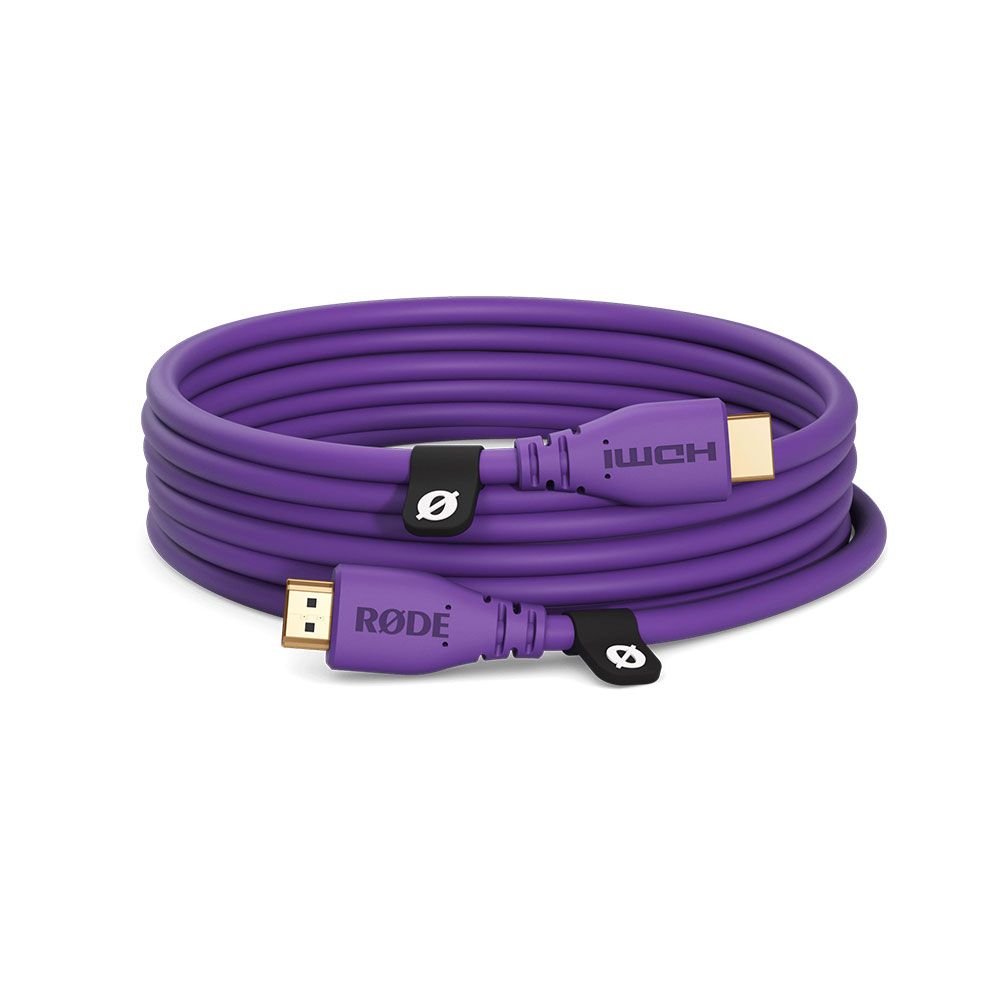 Rode HDMI Cable (3m) (Purple) - Image 1