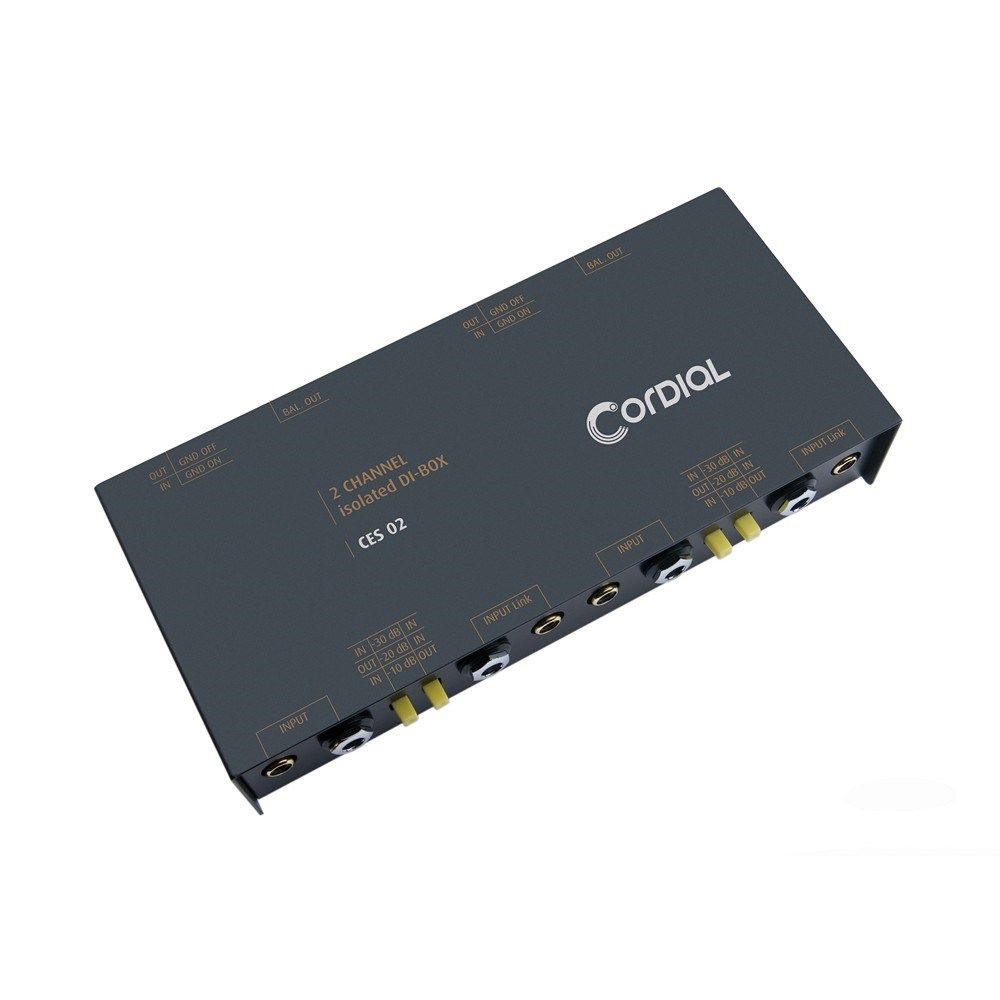 Cordial Select DI Box - 2 Channel Stereo Passive - Image 1