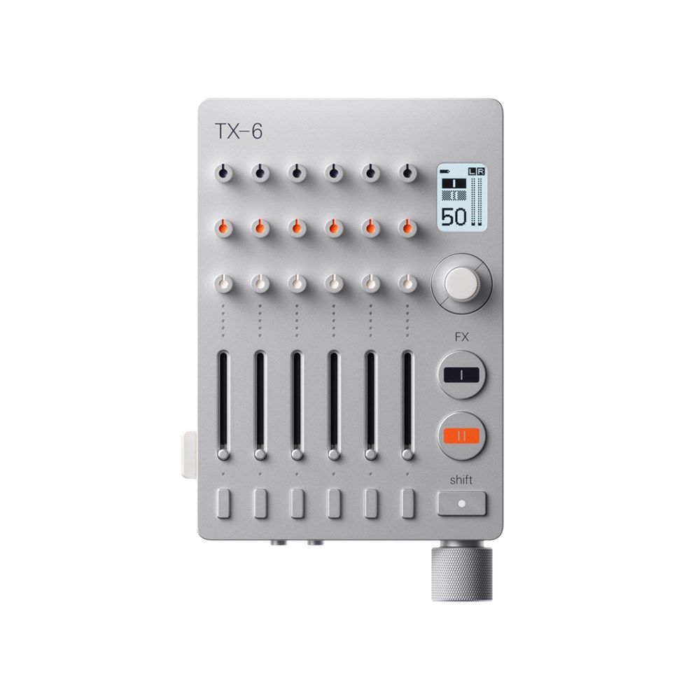 Teenage Engineering TX6 Ultra Portable Pro Mixer & Audio Interface w/ Built-In Effects - Image 1