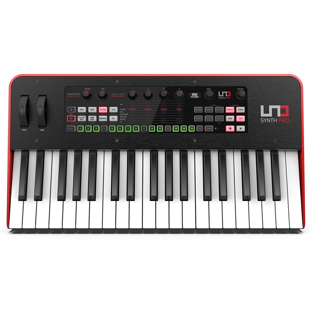 IK Multimedia UNO Synth Pro Paraphonic Dual Fllter Analog Synth - Image 1
