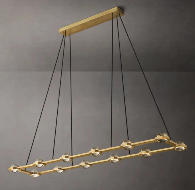 Clatant Linear Rectangular Pendant Light 72" - Image 3