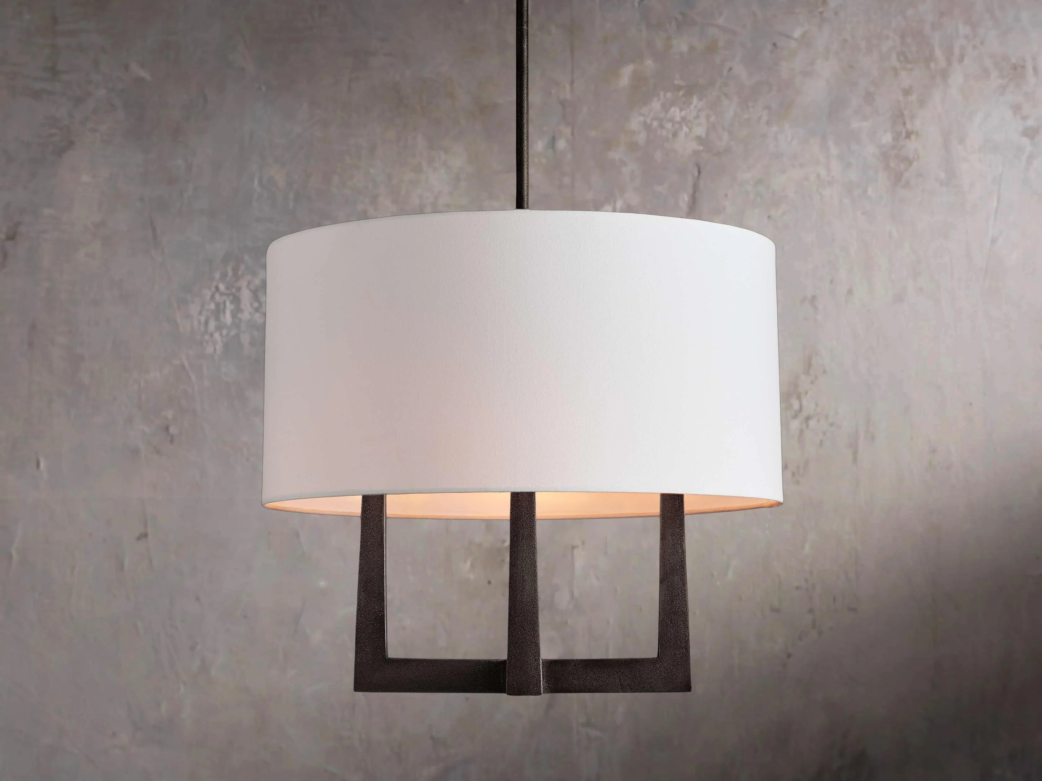 Emmet Etched Glass Pendant Chandelier - Image 2