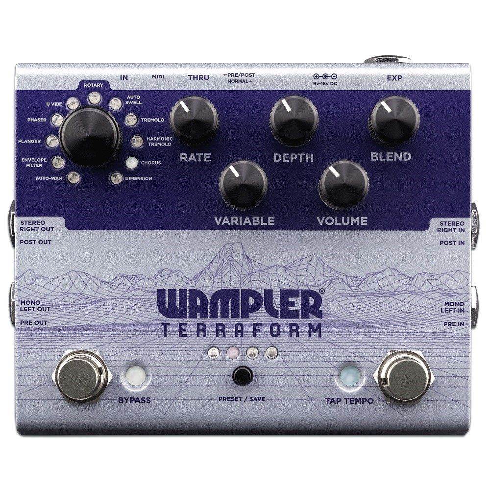 Wampler Terraform Multi-Modulation Effects Box w/ Advanced DSP & Programmable - Image 1