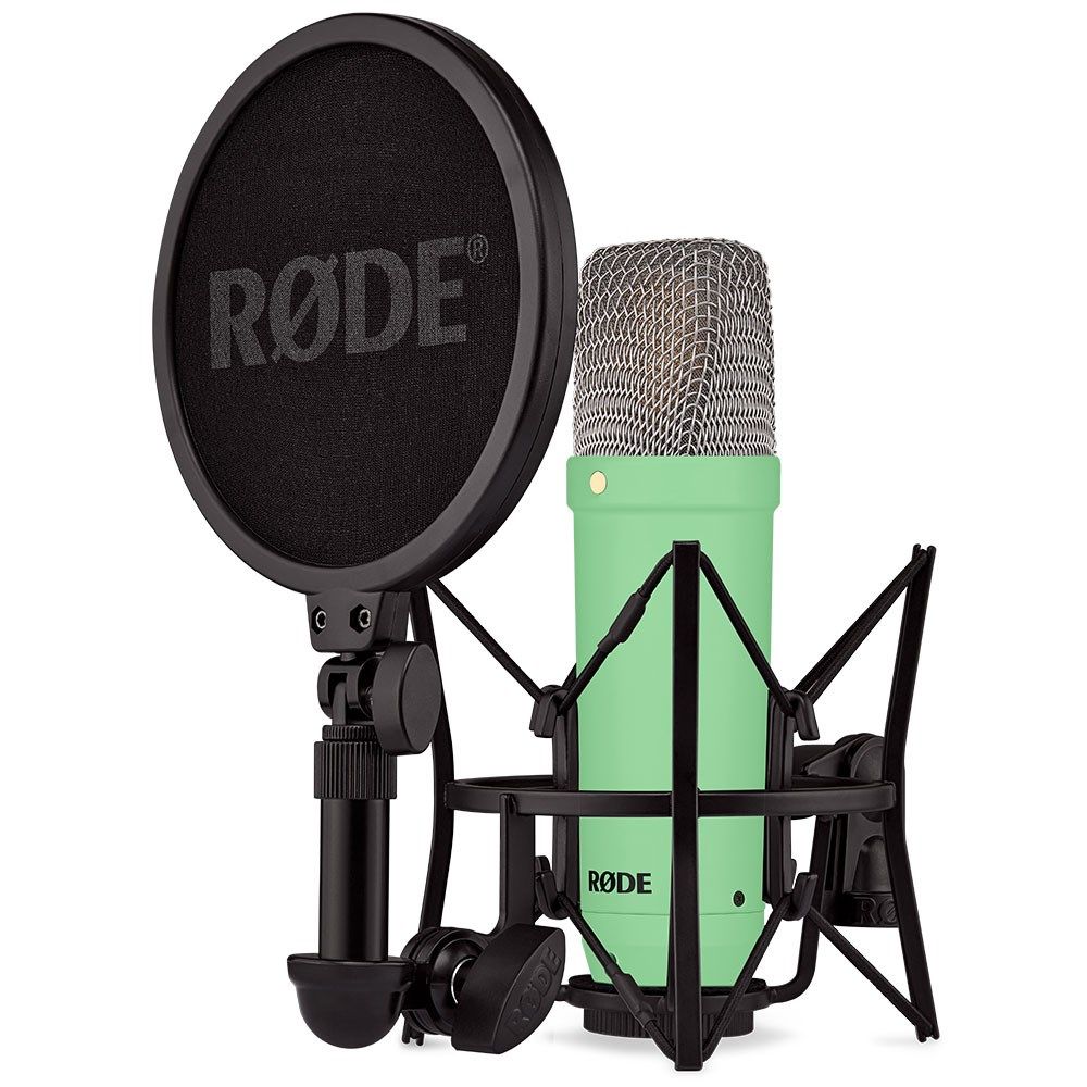 Rode NT1 Signature Series Studio Condenser Microphone w/ Accessories (Green) - Image 1
