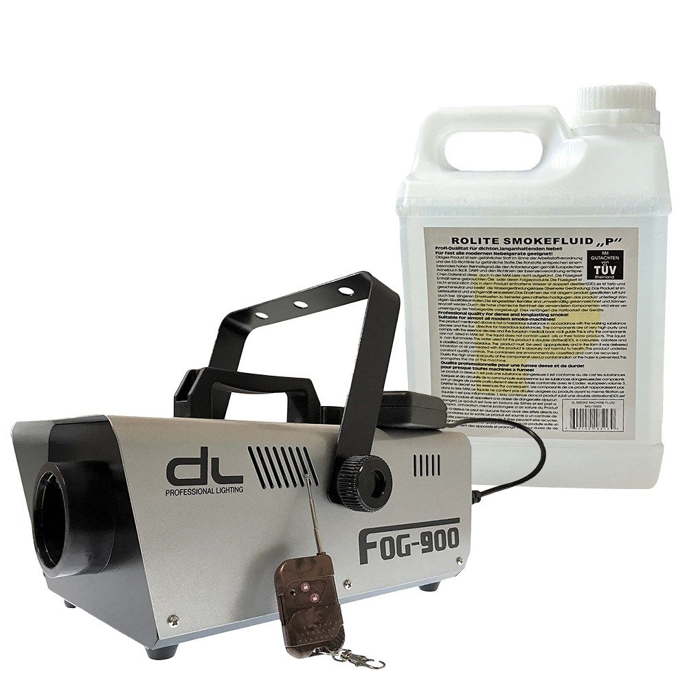 DL Z900 Smoke Machine (900W) Pack w/ 1 x DL-FOG2L - Image 1