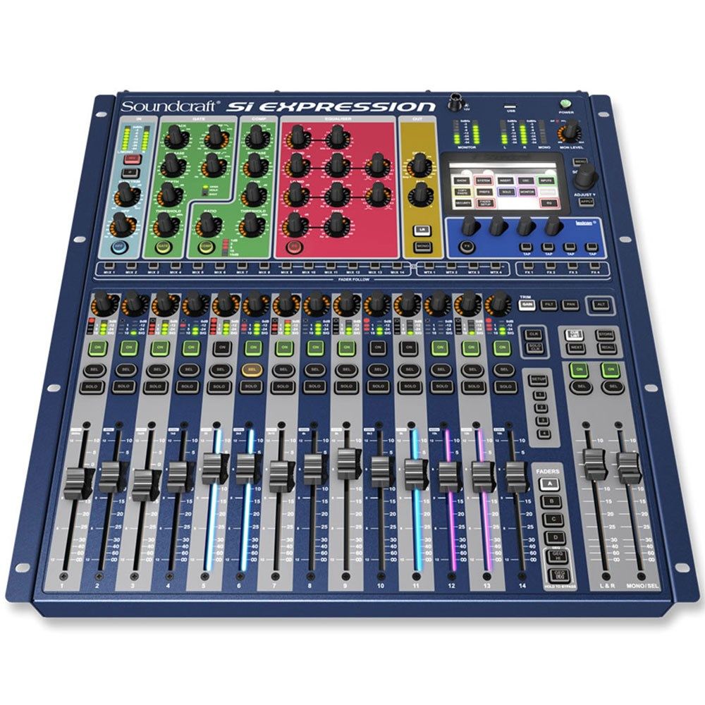 Soundcraft Si Expression 1 16-Input Powerful Cost Effective Digital Console - Image 1