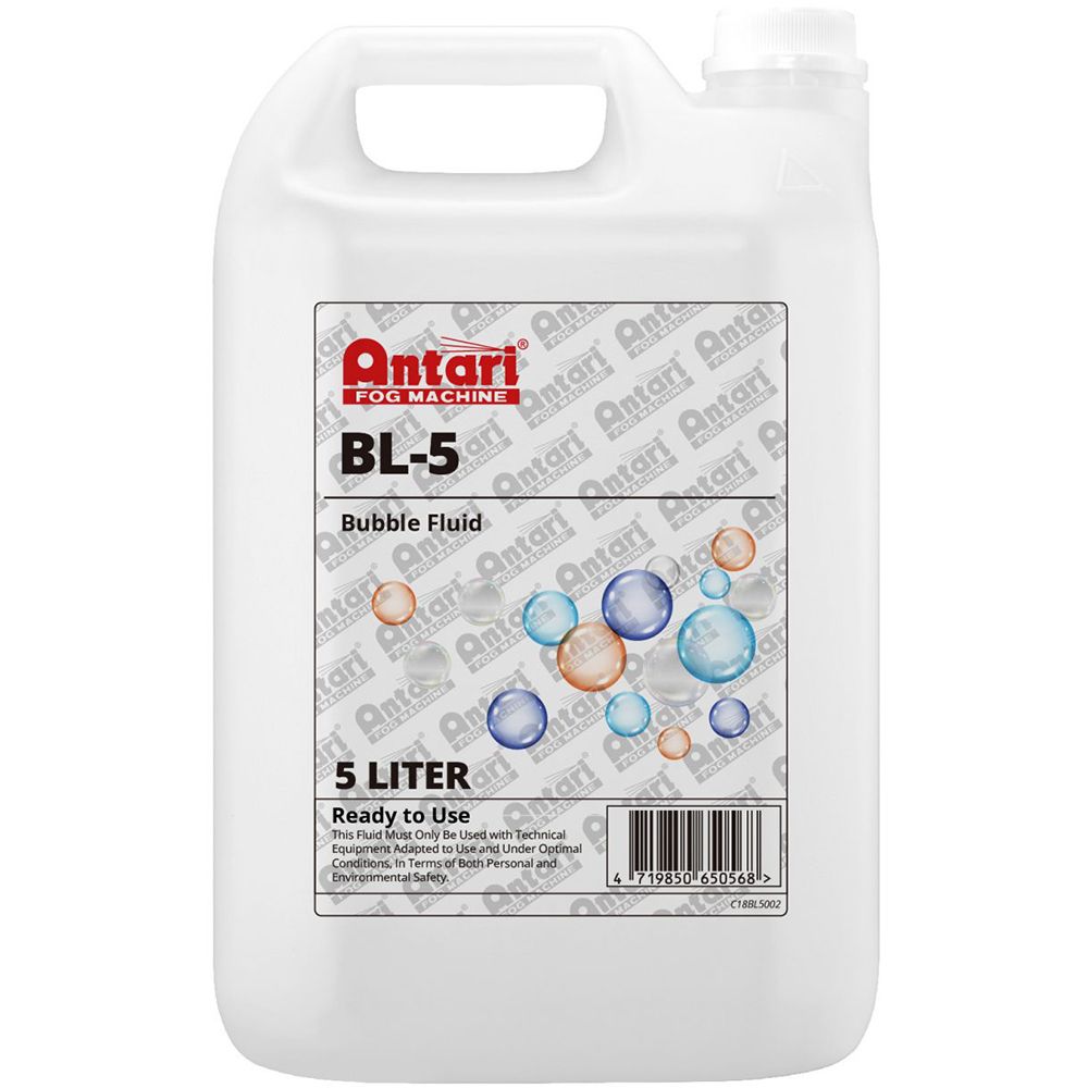 Antari Bubble Fluid 5 Litre - Image 1