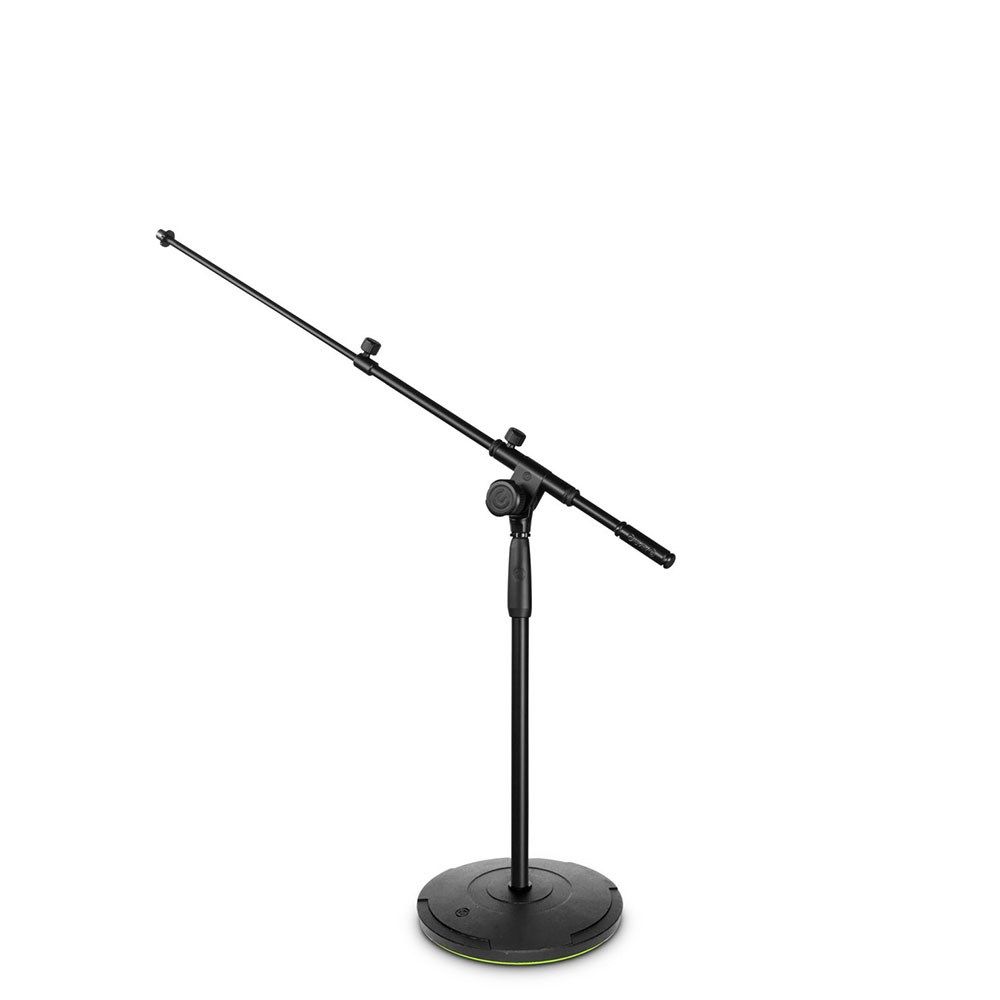 Gravity TMS2222 Short Touring Microphone Stand w/ Round Base & Boom - Image 1